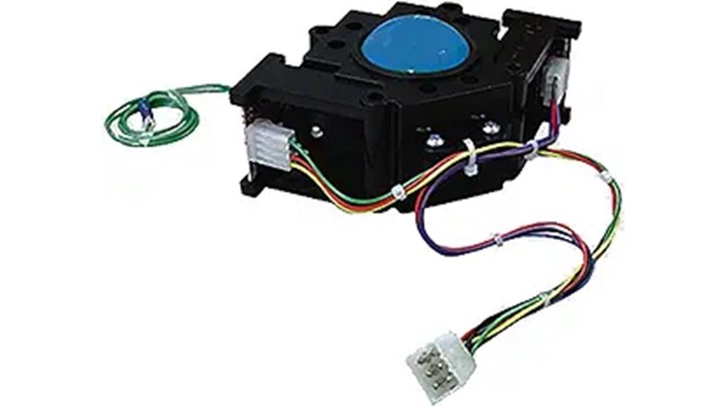 arcade blue trackball assembly
