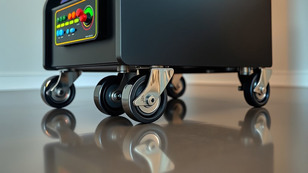 arcade cabinet caster sets
