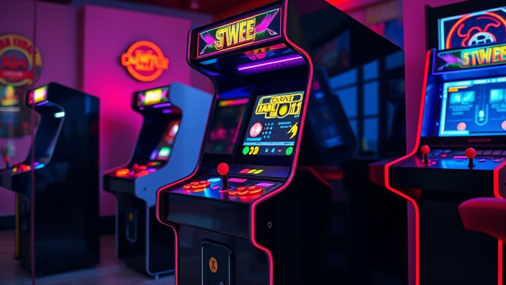 arcade cabinet selection criteria