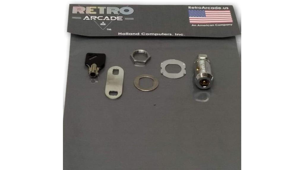 arcade coin door lock