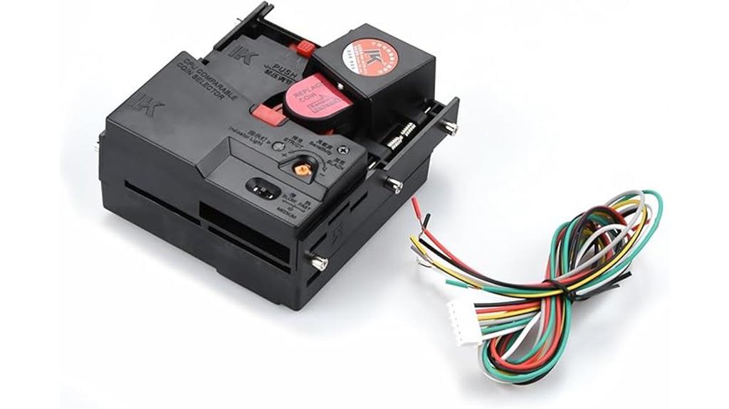 arcade coin slot selector