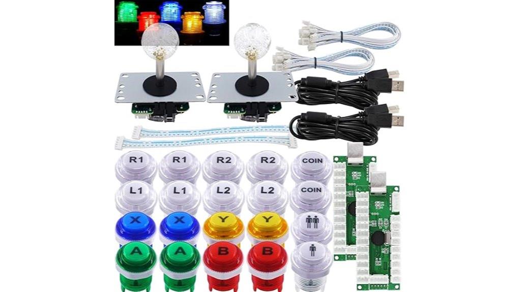 arcade controller with led buttons