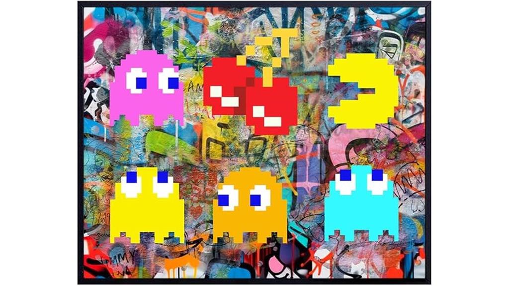 arcade game posters 8x10