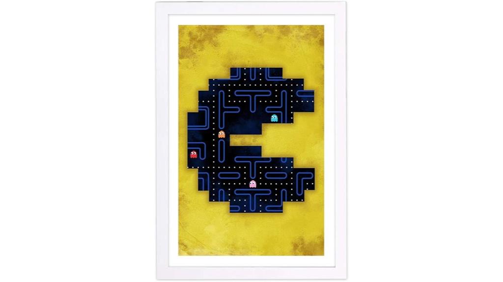 arcade game wall decor