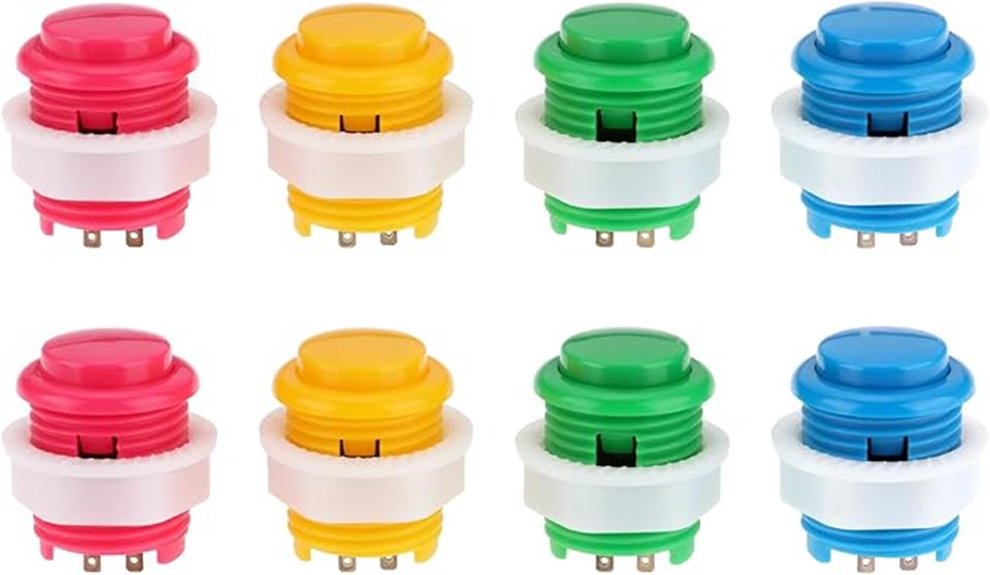 arcade machine push buttons