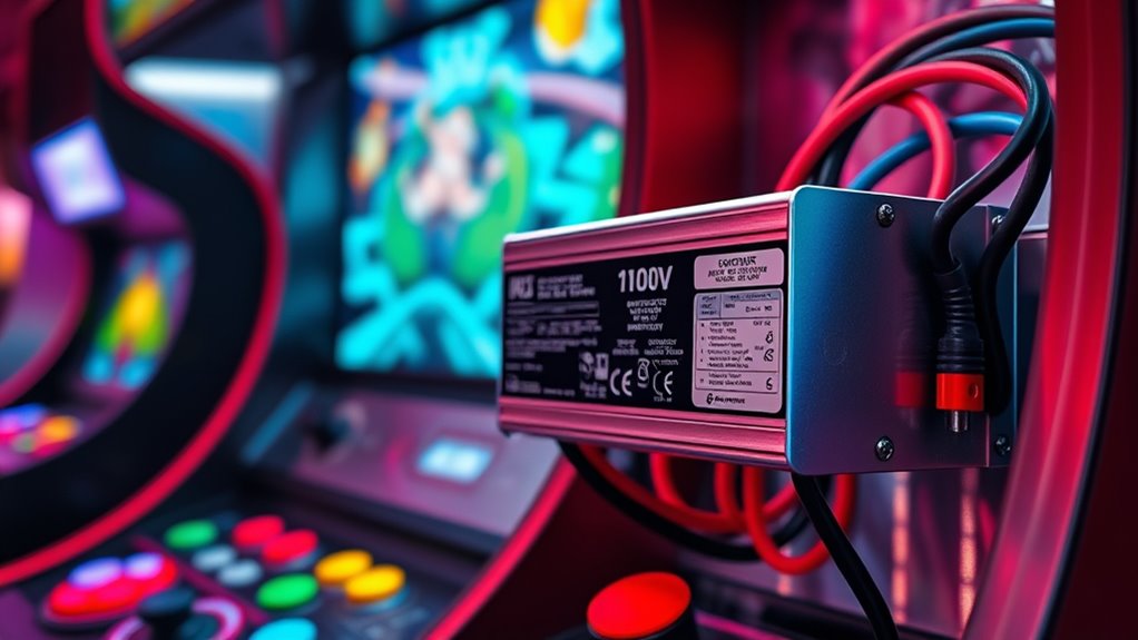 arcade power supply considerations