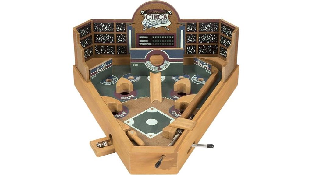 baseball pinball tabletop game