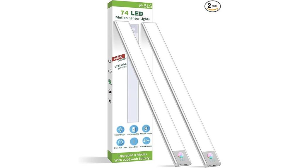 battery powered led motion sensors