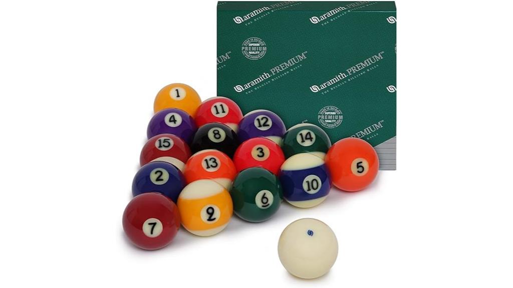 belgian phenolic pool balls