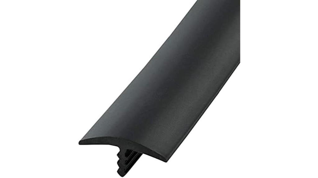 black 3 4 inch t molding