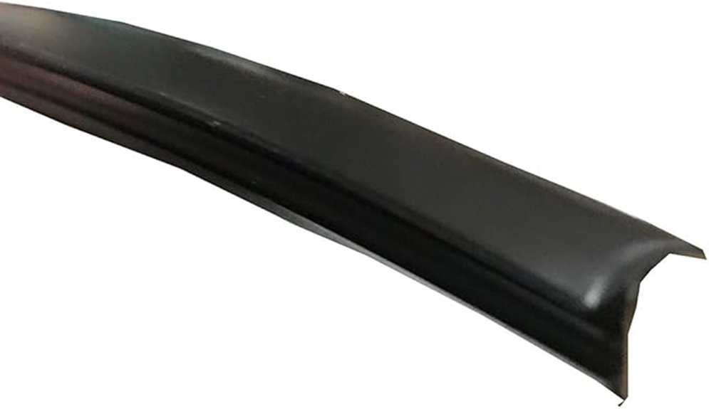 black t molding 1 2 inch