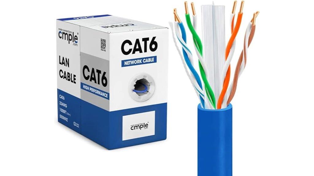 blue 1000ft cat6 cable