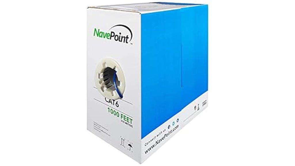 blue 1000ft cat6 cable