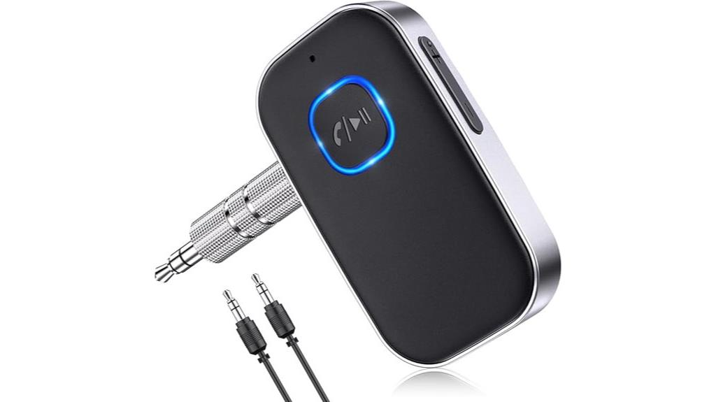 bluetooth car receiver with noise cancellation
