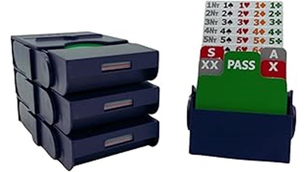 bridge bidding device set