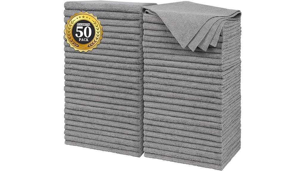 bulk pack of microfiber cloths