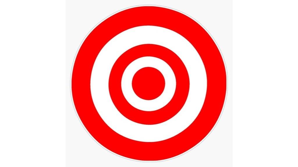 bullseye target vinyl decal
