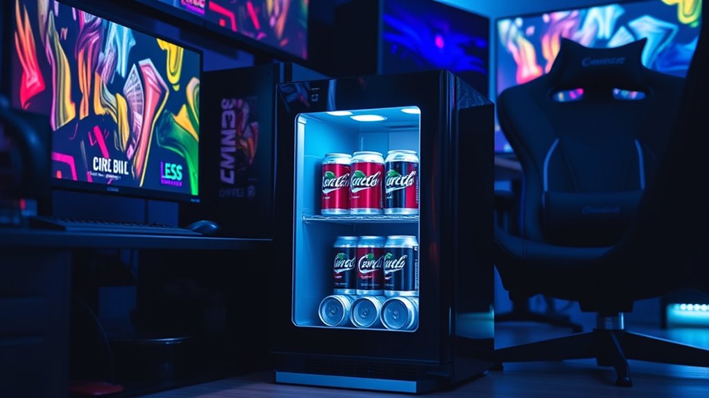 choosing a compact quiet efficient fridge
