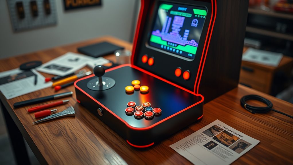 choosing suitable arcade kits