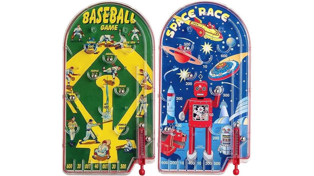 classic pinball game set