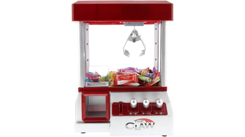 claw machine with lights