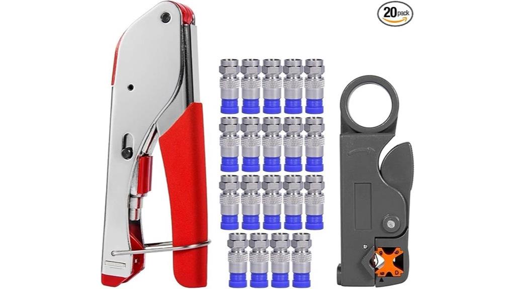 coaxial cable repair kit