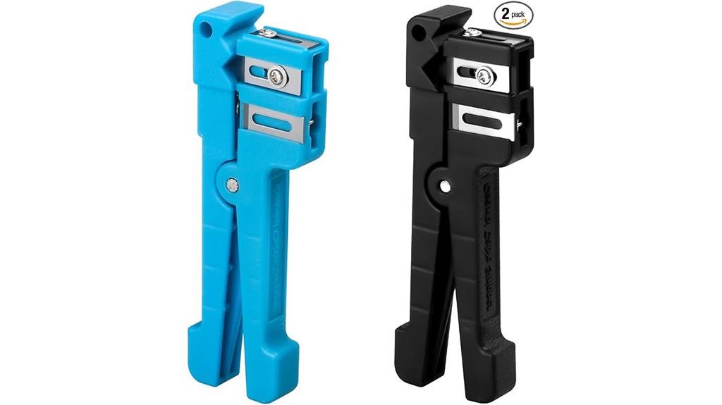 coaxial cable stripping set