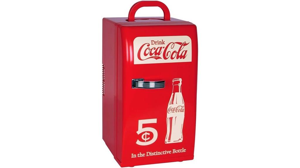 coca cola mini cooler