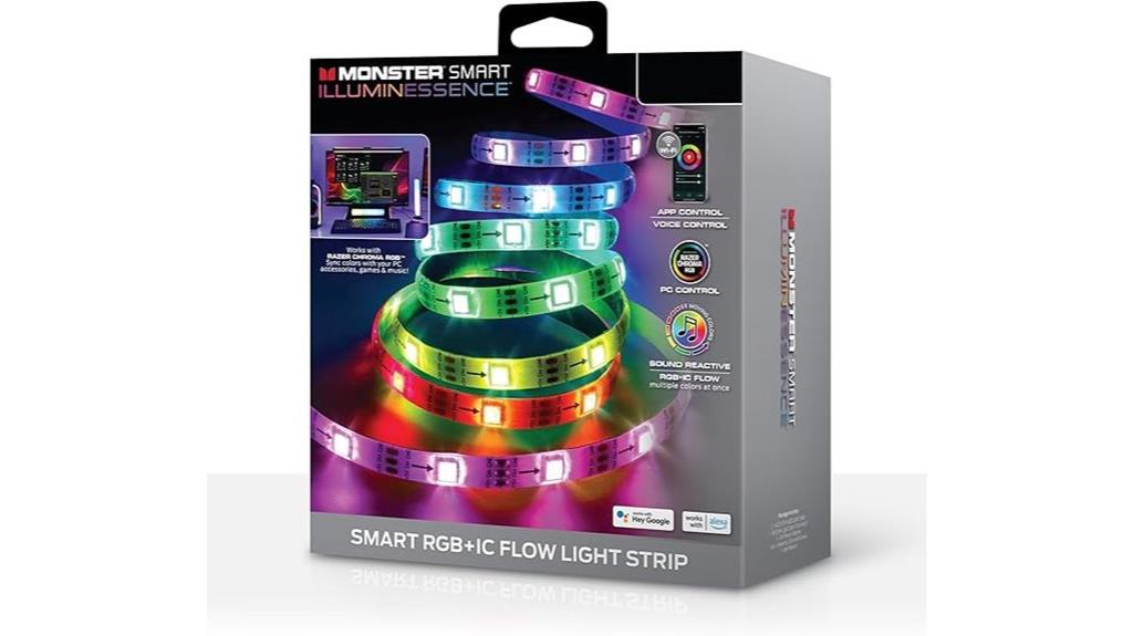 colorful 100 foot led strip