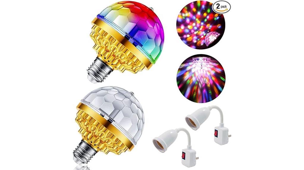 colorful led disco ball lights