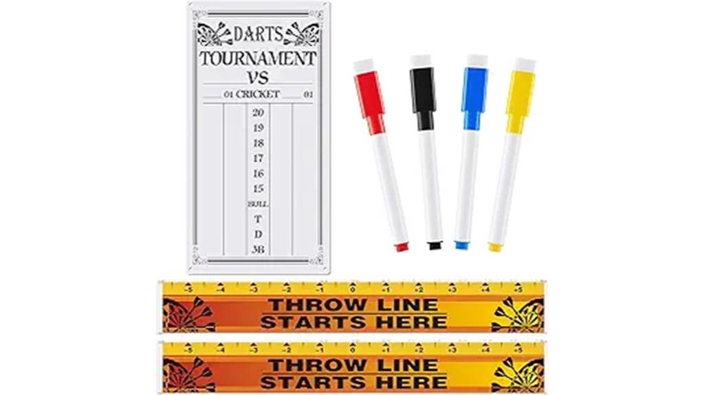 complete dart board accessories