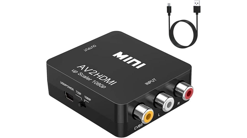 composite av to hdmi