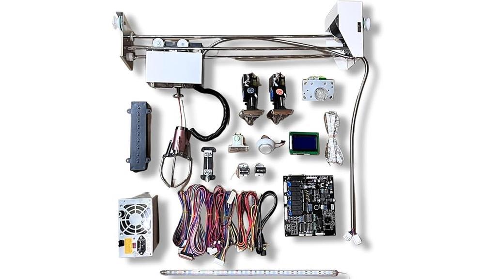 crane machine kit components