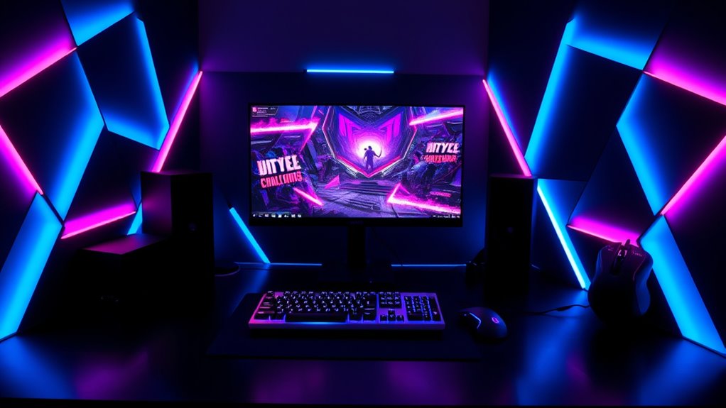 customizable immersive lighting options