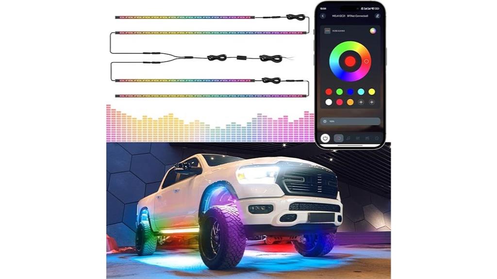 customizable vehicle underglow lights