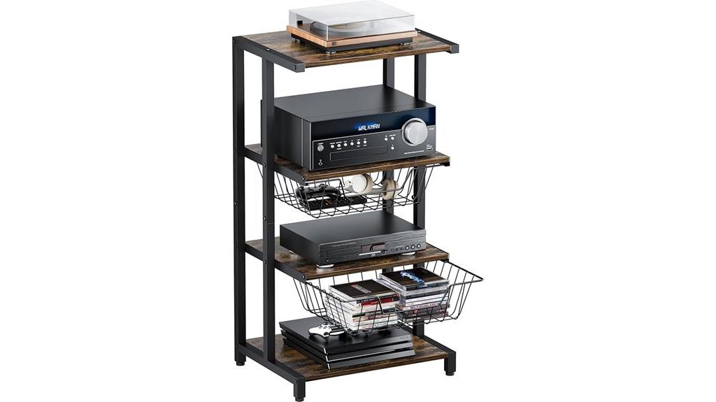 detachable basket corner shelf