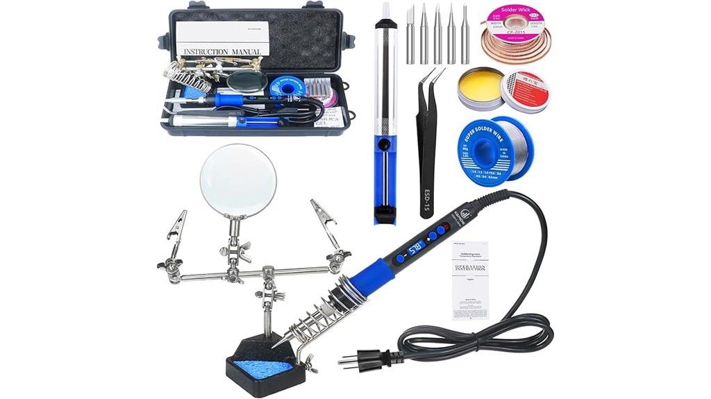 digital soldering kit accessories