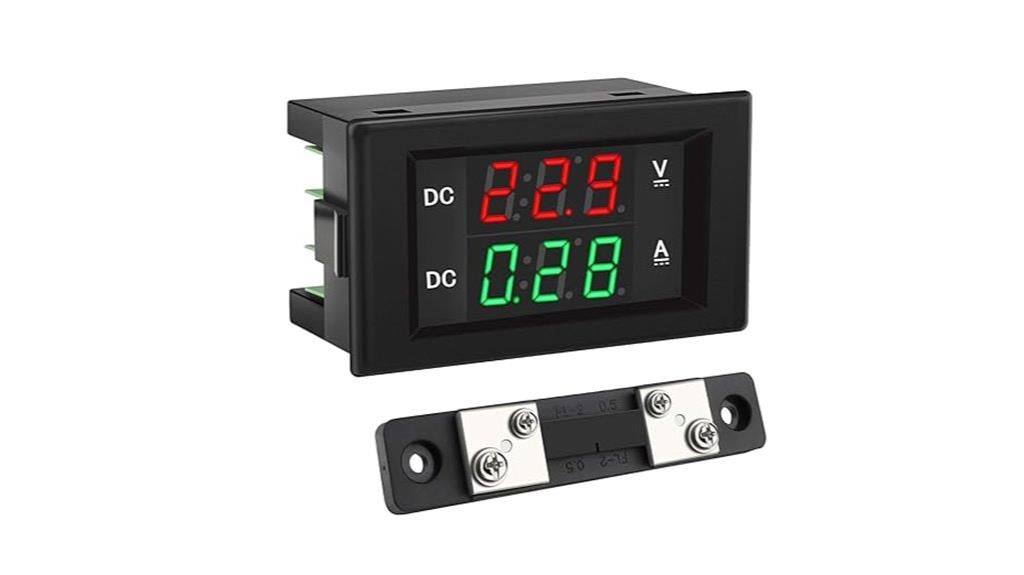 digital volt amp panel