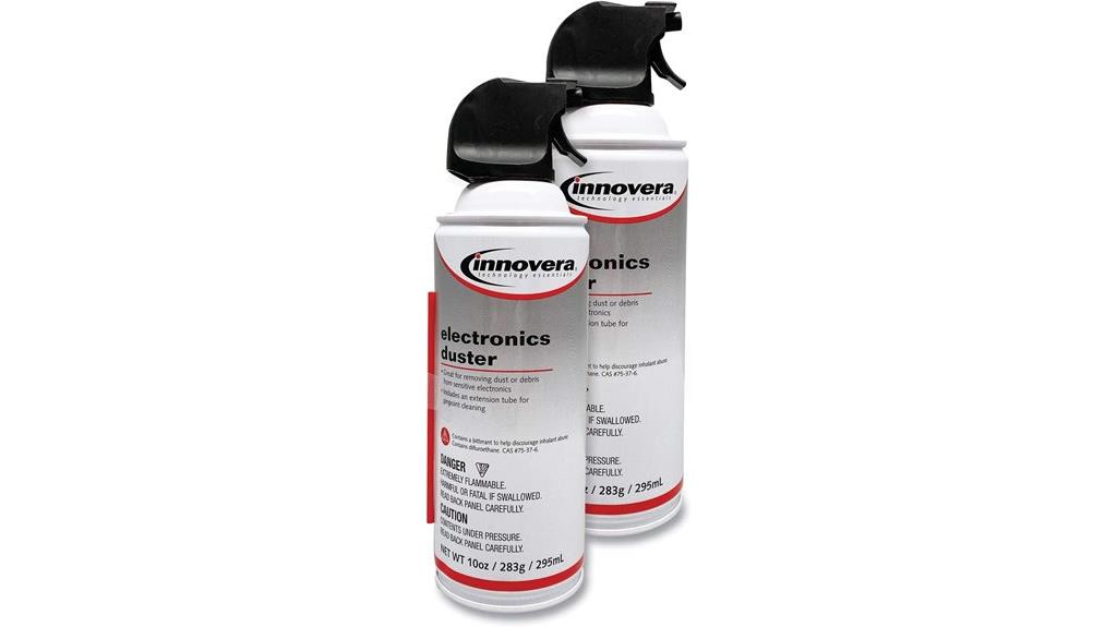 dual 10 oz air dusters