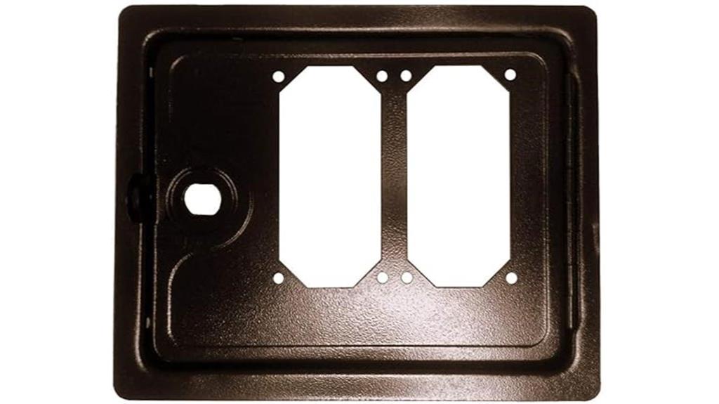 dual coin acceptor panel