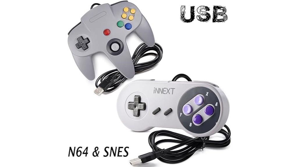 dual compatible retro controllers
