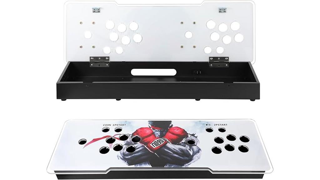 durable metal acrylic arcade