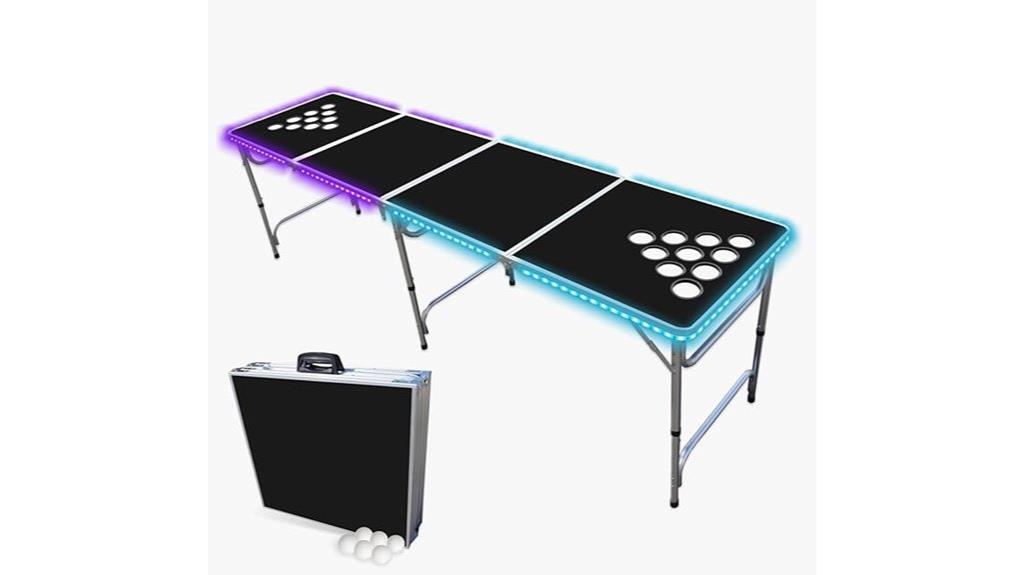 eight foot foldable ping pong