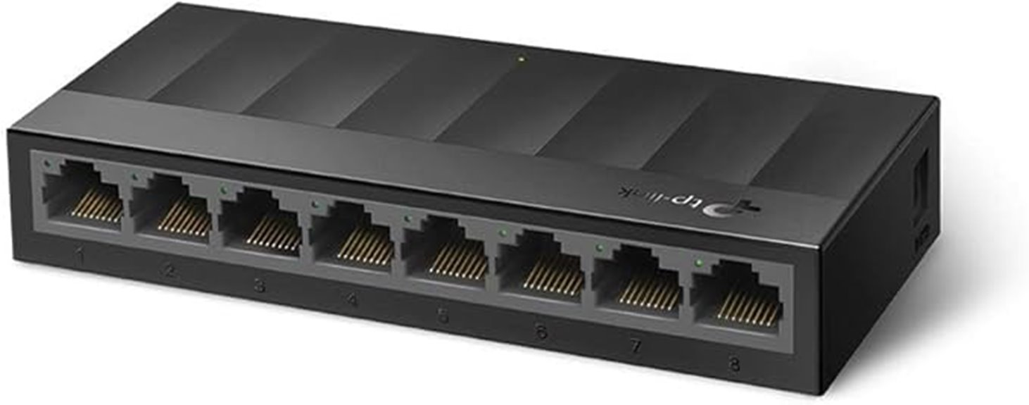eight port gigabit switch