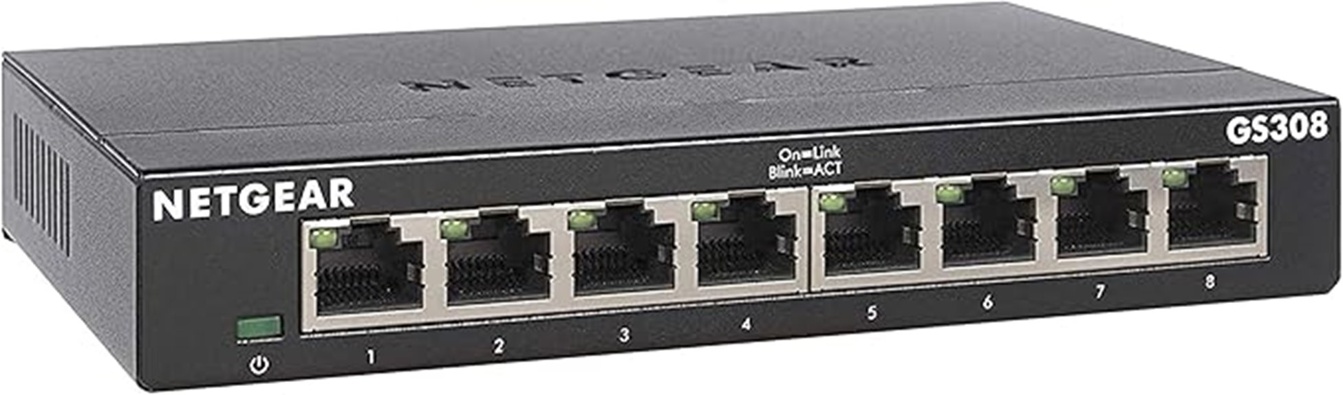 eight port unmanaged switch