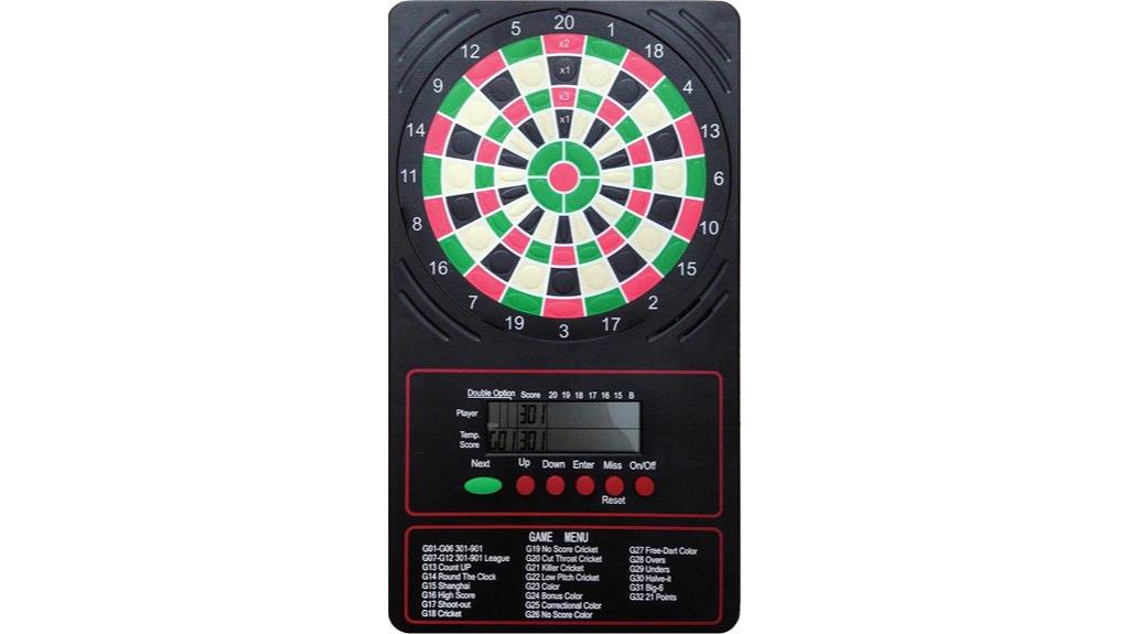 electronic touch dart scorer