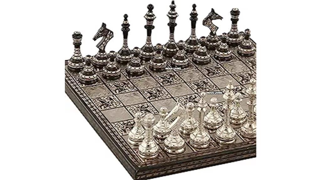 elegant decorative chess set
