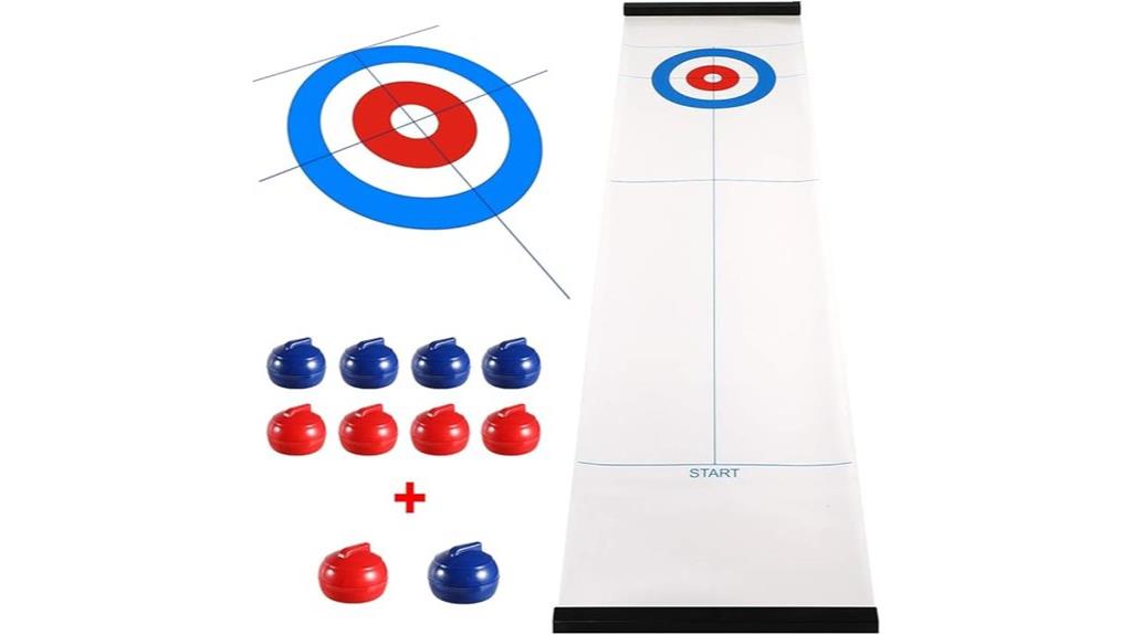 family friendly tabletop curling