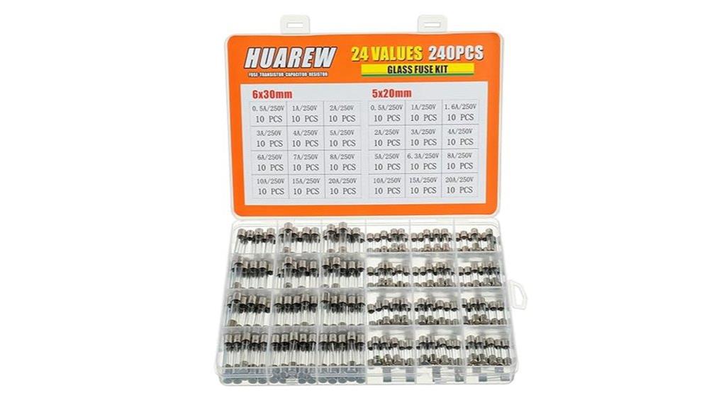 fast blow glass fuse kit