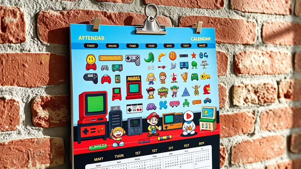 favorite gaming calendar features